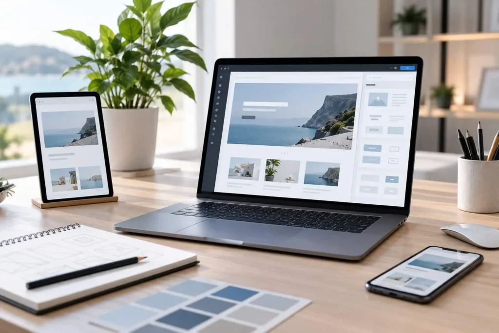 como crear una pagina web